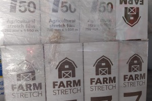 Folia Rolnicza 750mm X 1500m Biała Rani Farm Stretch